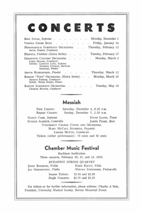 Program Book for 11-25-1952