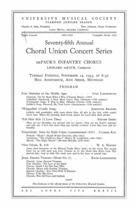 Program Book for 11-24-1953