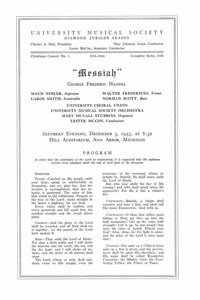 Program Book for 12-05-1953