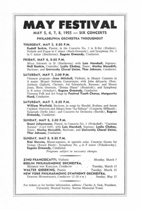 Program Book for 02-20-1955