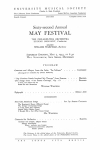 Program Book for 05-07-1955