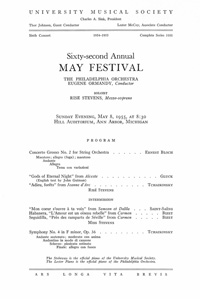 Program Book for 05-08-1955