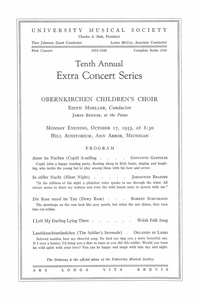 Program Book for 10-17-1955
