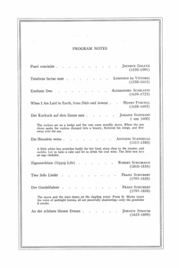 Program Book for 01-20-1957