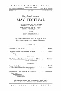 Program Book for 05-04-1957