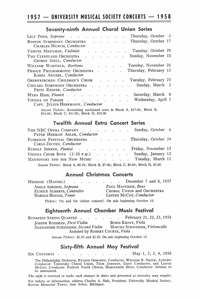 Program Book for 05-04-1957