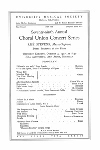 Program Book for 10-03-1957
