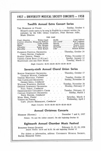 Program Book for 10-03-1957