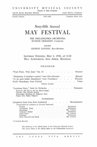 Program Book for 05-03-1958