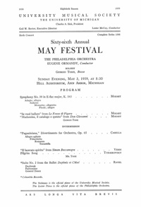 Program Book for 05-03-1959