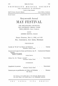 Program Book for 05-06-1960