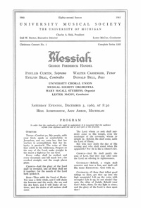 Program Book for 12-03-1960