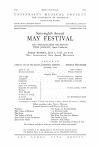 Program Book for 05-05-1961