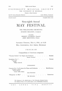 Program Book for 05-06-1961