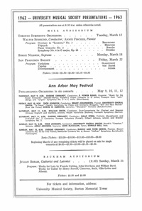 Program Book for 02-20-1963