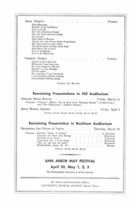 Program Book for 02-26-1964