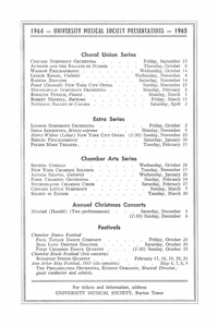 Program Book for 07-29-1964