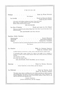 Program Book for 09-29-1964