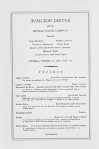 Program Book for 10-24-1964