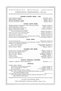 Program Book for 05-08-1965