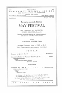 Program Book for 05-09-1965
