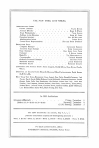 Program Book for 11-21-1965