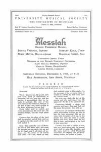 Program Book for 12-04-1965
