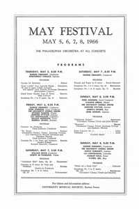 Program Book for 02-19-1966
