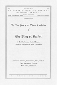 Program Book for 12-08-1966