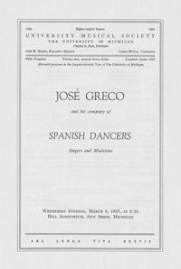 Program Book for 03-08-1967
