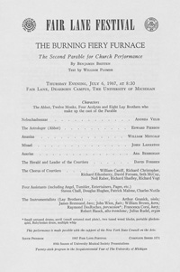Program Book for 07-06-1967