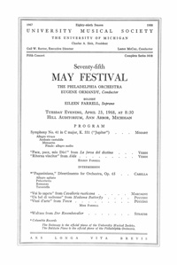 Program Book for 04-23-1968