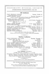 Program Book for 10-26-1968