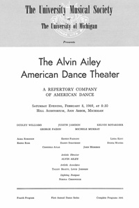 Program Book for 02-08-1969