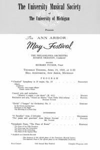 Program Book for 04-24-1969