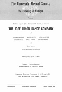 Program Book for 11-01-1969