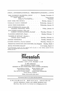 Program Book for 11-17-1969