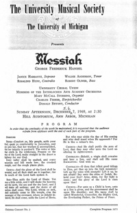 Program Book for 12-07-1969