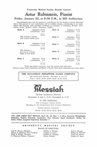 Program Book for 11-18-1970