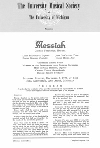 Program Book for 12-05-1970