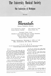 Program Book for 12-06-1970