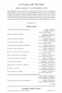 Program Book for 10-05-1972