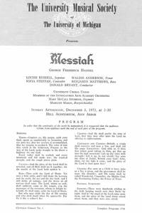 Program Book for 12-03-1972