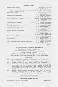 Program Book for 01-13-1973