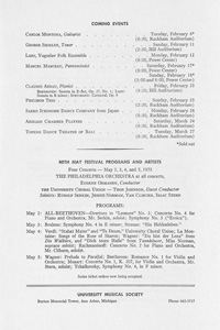 Program Book for 02-03-1973