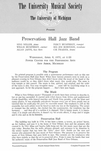 Program Book for 04-09-1975