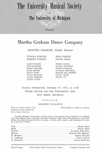 Program Book for 10-19-1975