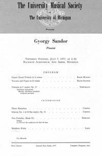Program Book for 07-07-1977