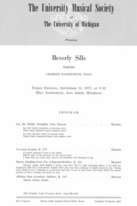 Program Book for 09-23-1977
