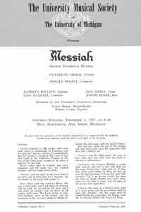 Program Book for 12-03-1977